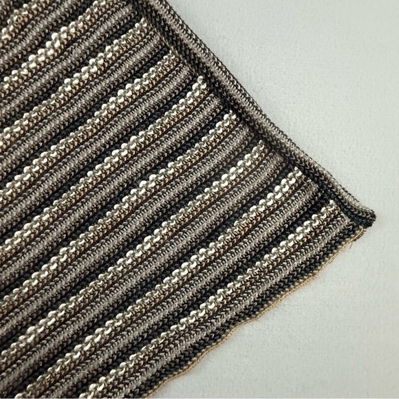 Cejon‎ Poncho Women’s One Size Turtleneck Multicolor Knit Stripe Pullover - Picture 3 of 5